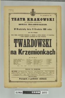 TWARDOWSKI NA KRZEMIONKACH