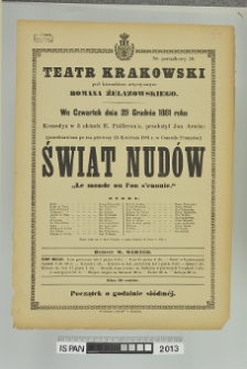 ŚWIAT NUDÓW (Le monde ou l'on s'ennuie)