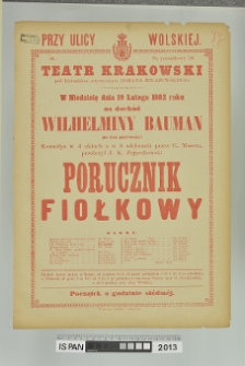 PORUCZNIK FIOŁKOWY