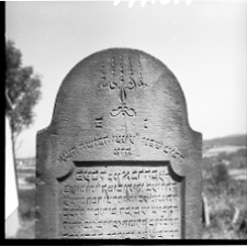 Widok macewy w Bobowej