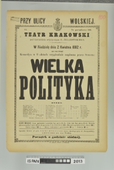 WIELKA POLITYKA
