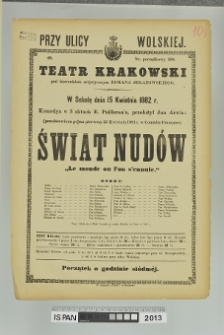 ŚWIAT NUDÓW (Le monde ou l'on s'ennuie)