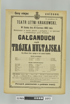 GAŁGANDUCH czyli Trójka Hultajska