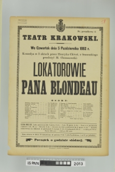 LOKATOROWIE PANA BLONDEAU