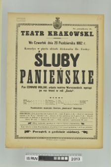 ŚLUBY PANIEŃSKIE