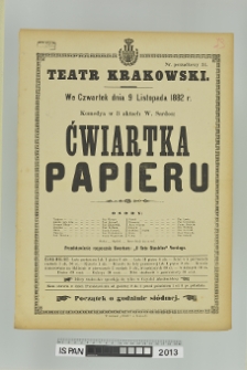 ĆWIARTKA PAPIERU