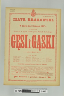 GĘSI I GĄSKI