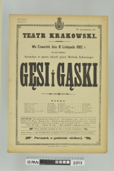 GĘSI I GĄSKI