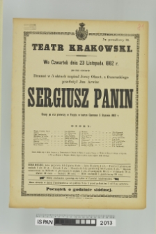 SERGIUSZ PANIN