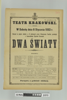 DWA ŚWIATY (La belle au bois dormant)