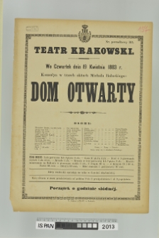 DOM OTWARTY