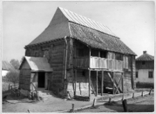 Widok synagogi w Brzozdowcach