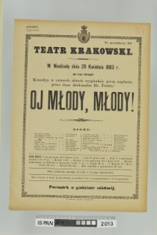 OJ MŁODY, MŁODY!