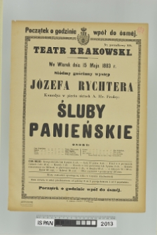 ŚLUBY PANIEŃSKIE