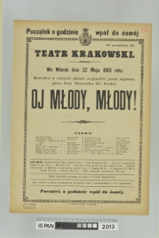 OJ MŁODY, MŁODY!
