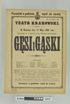 GĘSI I GĄSKI