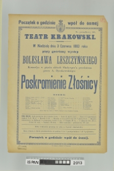 POSKROMIENIE ZŁOŚNICY