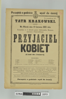 PRZYJACIEL KOBIET (L'ami des femmes)