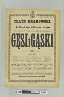 GĘSI I GĄSKI