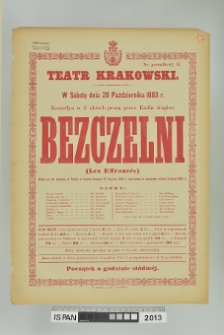 BEZCZELNI (Les Effrontes)