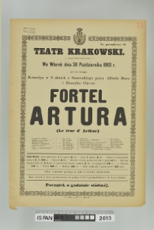 FORTEL ARTURA (Le truc d' Arthur)