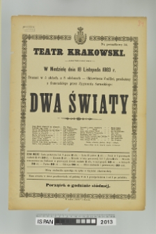 DWA ŚWIATY (La belle au bois dormant)