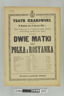 DWIE MATKI CZYLI POLKA I ROSYANKA