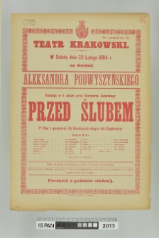PRZED ŚLUBEM