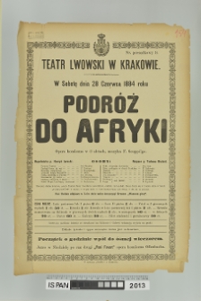 PODRÓŻ DO AFRYKI