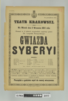 GWIAZDA SYBERYI