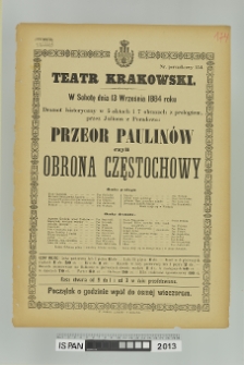 PRZEOR PAULINÓW czyli Obrona Częstochowy