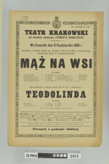 MĄŻ NA WSI