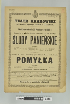 ŚLUBY PANIEŃSKIE