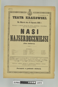 NASI NAJSERDECZNIEJSI (Nos intimes)