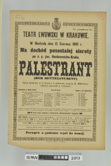 PALESTRANT (Der Bettelstudent)