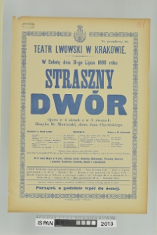 STRASZNY DWÓR