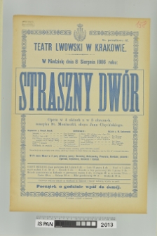 STRASZNY DWÓR