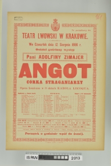 AGNOT CÓRKA STRAGANIARZY