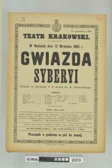 GWIAZDA SYBERYI