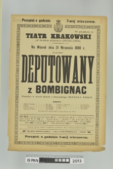 DEPUTANY Z BOMBIGNAC