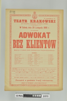 ADWOKAT BEZ KLIENT&Oacute;W