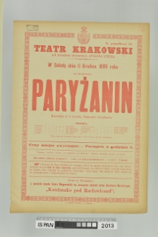 PARYŻANIN
