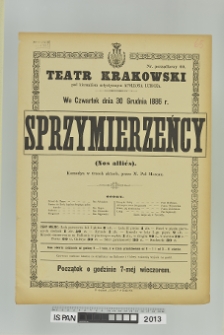 SPRZYMIERZEŃCY (NOS ALLIÈS)