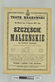 SZCZĘŚCIE MAŁŻEŃSKIE (LE BONHEUR CANJUGAL)