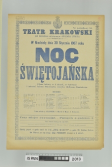 NOC ŚWIĘTOJAŃSKA