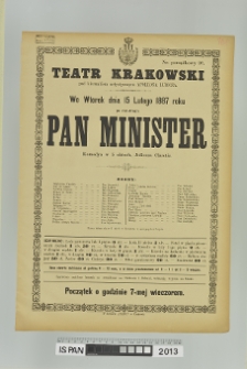 PAN MINISTER