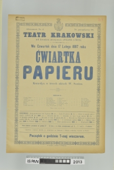 ĆWIARTKA PAPIERU