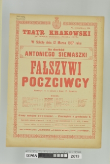 FAŁSZYWI POCZCIWCY