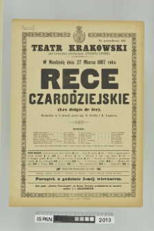 RĘCE CZARODZIEJSKIE (LES DOIGTS DE FEE)