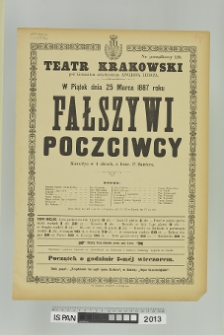 FAŁSZYWI POCZCIWCY